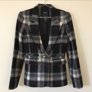 🎄HOLIDAY SALE🎄SMYTHE Wool Plaid Blazer